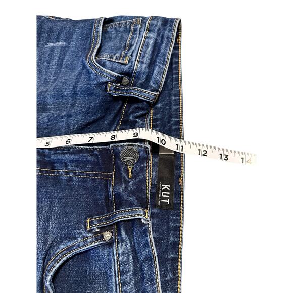 Kut From The Kloth Bermuda Denim Shorts Size 6 Style KS0407MB7 - Picture 9 of 9